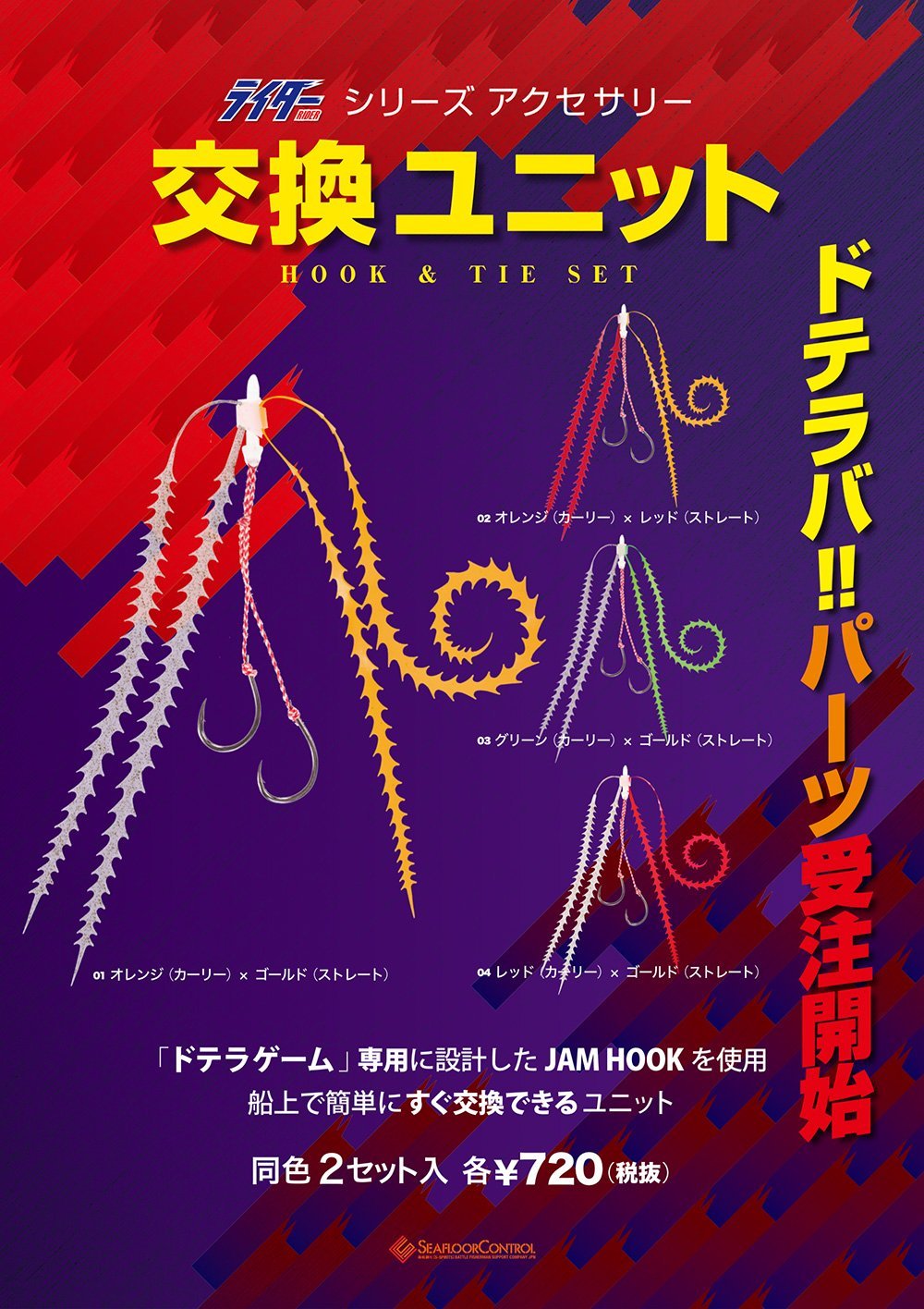 ライダー用パーツ,ライダー交換ユニット